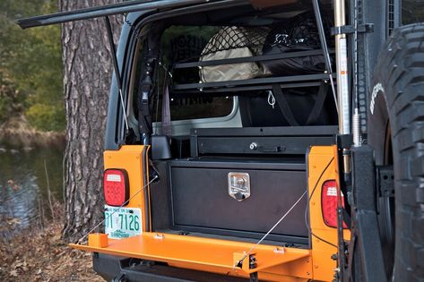 Jeep Tent, Mini Rv, Diy Jeep, Tj Wrangler, Overland Trailer, Jeep Ideas, Custom Jeep, Rv Ideas, Jeep Tj