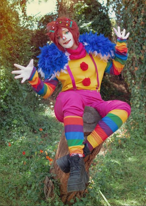 Laughing Jack Colorful, Rainbow Laughing Jack, Laughing Jack Cosplay, Ugly Clowns, Jack Creepypasta, Creepypasta Cosplay, Ticci Toby, Yandere Games, Ben Drowned