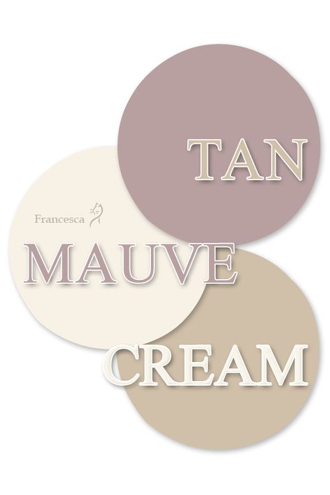 Mauve And Tan Color Palette, Beige Matching Colors, Mauve Outfit Ideas Color Combos, Mauve Color Combinations Outfit, Cream Color Combinations Outfit, Cream Colour Combinations, Mauve Outfit Ideas, Aesthetic Color Combos, Cream Colour Palette