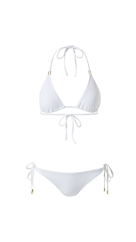 White Bathing Suits, White Swimwear, White Bikinis, Melissa Odabash, Cord Ends, Cute Bathing Suits, White Swimsuit, Summer Bikinis, Cute Swimsuits