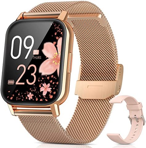 Fitness Smart Watch, Smart Watch Android, Smartwatch Women, Best Gifts For Her, Fitness Watch, Silicon Bands, Beautiful Watches, Stainless Steel Band, Watch Collection