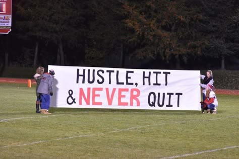 Playoff Run Through Signs, Run Through Signs Football Cheer, Homecoming Football Banner Ideas, Football Banners Run Through Ideas, Football Banner Ideas Run Through, Run Through Banners Football, Homecoming Football Posters, Cheer Run Through Signs Football, Cheer Banners For Football