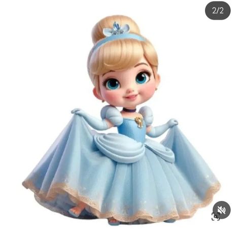 Princesas Baby Disney, Baby Disney Princess, Cinderella Photo, 3d Princess, Ariel Baby, Baby Cinderella, Baby Disney Characters, Disney Princess Babies, Disney Clipart