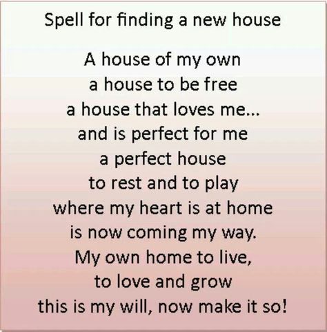 Spell for finding a new house Cleansing Spells, Spells For Beginners, Magic Spell Book, Magick Spells, Wiccan Spell Book, Witchcraft Spell Books, Witch Spell Book, Witch Spell, Wiccan Spells