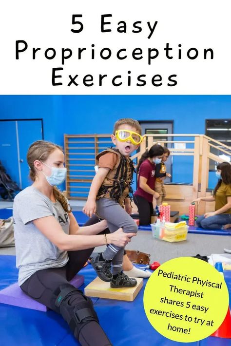 Pediatric Pt Ideas, Pediatric Physical Therapy Aesthetic, Proprioception Activities, Physical Development Activities, Sensory Integration Activities, Proprioceptive Activities, Children Exercise, Therapy For Kids, Pediatric Physical Therapy Activities