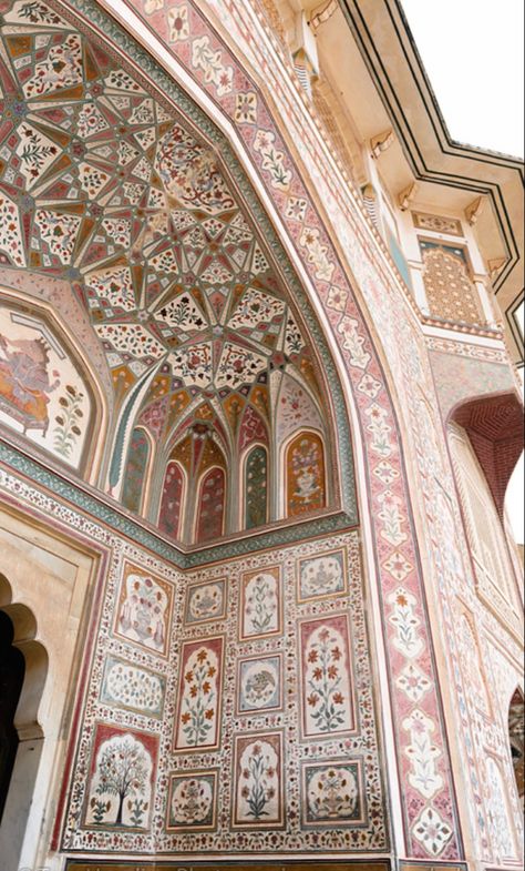 Mughal Palace, Jaipur Travel, Amber Fort, Persian Architecture, Mughal Architecture, Asian Architecture, Architecture Wallpaper, India Photography, Travel India