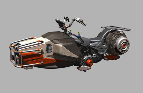 Speeder — Scifi-Meshes.com Star Wars Speeder Bike Concept Art, Speeder Bike Concept, Hover Craft, Fantasy Vehicles, Hover Bike, Speeder Bike, Advanced Warfare, Futuristic Motorcycle, Sci Fi Ships