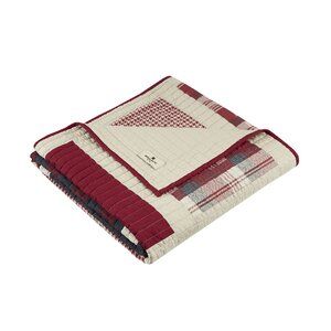 Woolrich Huntington Quilt Set & Reviews | Wayfair Red Throw Blanket, Quilted Throw, Luxury Quilts, Quilted Throw Blanket, Red Quilts, Couch Throws, Cozy Bed, Quilt Sets, Throw Quilt