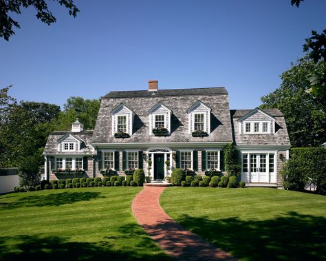 Patrick Ahearn Architect, Patrick Ahearn, Outdoor Paving, Cape Cod Style, Harbor House, Cape House, Dutch Colonial, Cape Cod House, American Architecture