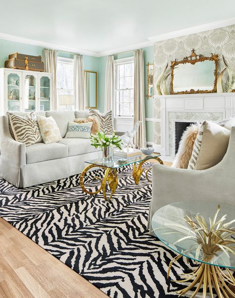 Zebra Rug Living Room, Zebra Living Room, Zebra Decor, Zebra Rug, Zebra Crossing, Patterned Carpet, Rug Living Room, Carpet Tiles, Living Room Ideas