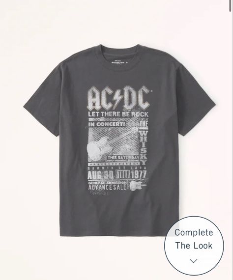 American Clothing, Fashion Wishlist, Ac Dc, Graphic Tees Women, Graphic Design Logo, Women's Tops, American Apparel, Abercrombie Fitch, Womens Tees