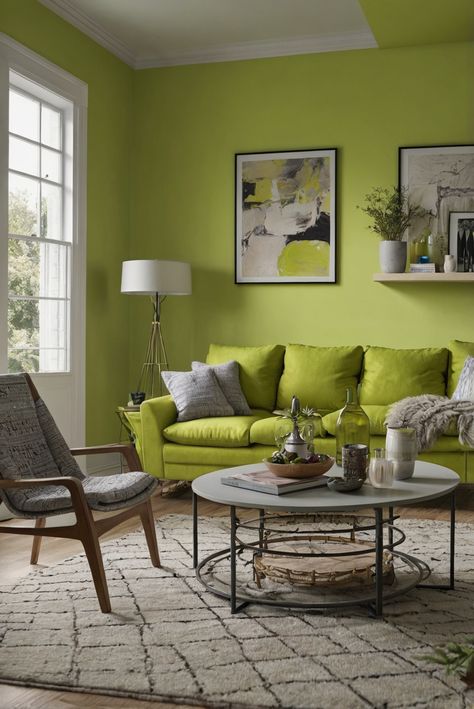 Get ready to experience the magic of Euphoric Lime (SW 6435) in your interior design routine! Elevate your space in 2024 with this vibrant hue. #Ad #homedecor #homedesign #wallpaints2024 #Painthome #interiorarchitecture Wall Colors Green Living Room Colors
Bright Living Room Colors
Apartment Renovation
Living room Remodeling
Modern Paint Colors
2024 Lime Green Walls Living Room, Chartreuse Wall Color, Lime Green Living Room, Lime Green Room, Colorful Living Room Bright, Paint Colors 2024, Hibiscus Painting, Living Room Stairs, Lime Green Walls