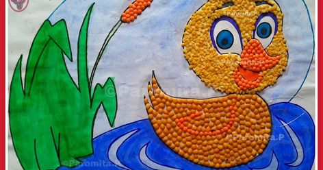 Pulses or Dal pasting activity is an artwork for the growing  and  learning  children. For this activity, we use different kinds of pu... Pulses Craft For Kids, Seed Crafts For Kids, Nursery School Activities, Finger Painting For Kids, Seed Craft, Craft Drawing, Seed Art, Art And Craft Ideas, Sensory Art