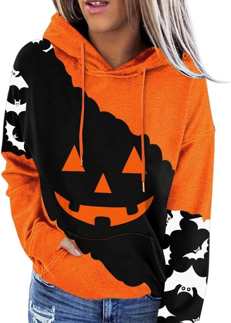 As an Amazon Associate I earn from qualifying purchases. Sweatshirts For Women, Women Halloween, Hocus Pocus, Graphic Long Sleeve, For Women, Halloween, Sweatshirts, Long Sleeve