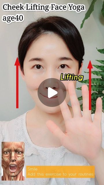 Saggy Cheeks, Cheeks Exercise, Cheek Lifting Exercises, Cheek Exercises Workouts, Cheek Exercises, Facial Exercises For Cheeks, How To Lift Cheeks Naturally, Cubby Cheeks Exercise, Yoga Face Exercises