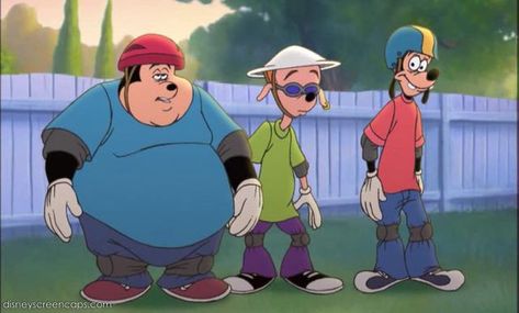 A Very Goofy Movie, Pj Goofy Movie, Bobby Goofy Movie, Bobby Zimmeruski, Max Goofy Movie, Trio Cartoon Characters, Goofy Movie Characters, Cartoon Trios, Movies Pfp