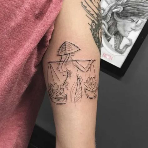 First Tattoo Ideas, Vietnam Tattoo, Temple Tattoo, Printable Tattoos, Tattoos With Kids Names, Cool Chest Tattoos, Inspiration Tattoo, Fresh Tattoo, Tattoo Collection