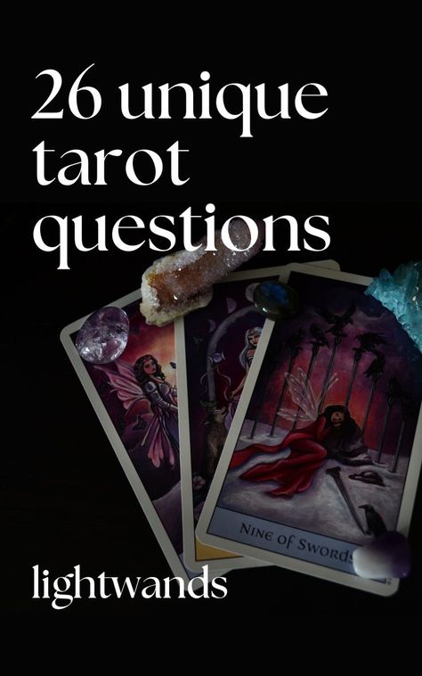 Questions To Ask Tarot Cards, Tarot Beginner, Tarot Questions, One Card Tarot, Beginner Reader, Love Questions, Tarot Tips, Tarot Spread, Fun Questions To Ask