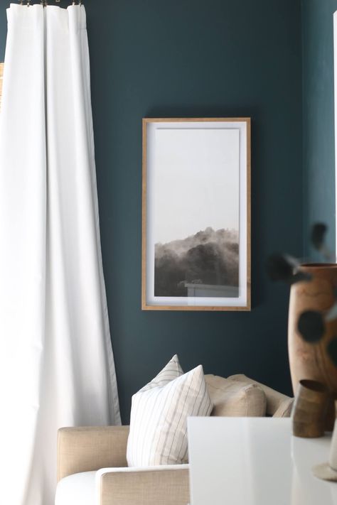 Teal Primary Bedroom, Sherwin Williams Riverway Bedrooms, Sherman Williams Bedroom Colors, Sherwin Williams Cascades Bedroom, Sw Waterloo Bedroom, Moody Beach Bedroom, Riverway Sherwin Williams Bedrooms, Storms In Paris Paint Color Bedroom, Moody Teal Bedroom