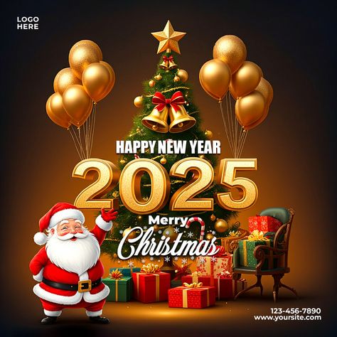 2025 New Year 3d Glod Text Number Merry Christmas Balloons And Red Theme Background#pikbest##Templates Red Theme Background, Merry Christmas 2025, Merry Christmas And Happy New Year 2025, Christmas Templates Background, Merry Christmas Pics, New Year Animated Gif, Fireworks Wallpaper, Merry Christmas Poster, Happy New Year Background