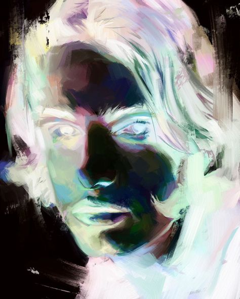 Did an "inverted colors" challenge for this piece where I paint random colors in an inverted way and then applied an adjustment layer to invert it back to get the final here that you see on the first slide. It looks kinda whack, not gonna lie. 😂 But still an enjoyable little challenge! Time taken: 1.65 hours Reference: Bertie Pearce #artdrawing #drawing #artisticpainting #portraitdrawings #portraitartists #painting #artchallenge Color Inverted Drawing, Inverted Colors Art, Inverted Painting, Inverted Drawing, Inverted Art, Inverted Colors, Invert Colors, Layer Paint, Journal Project