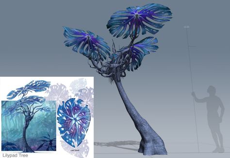 speed tree new Version 7 - better now? | Foundry Community Avatar Tree, Alien Plants, Avatar Pandora, Props Concept, Weird Plants, Alien Concept, Alien Design, Avatar Movie, Alien Concept Art