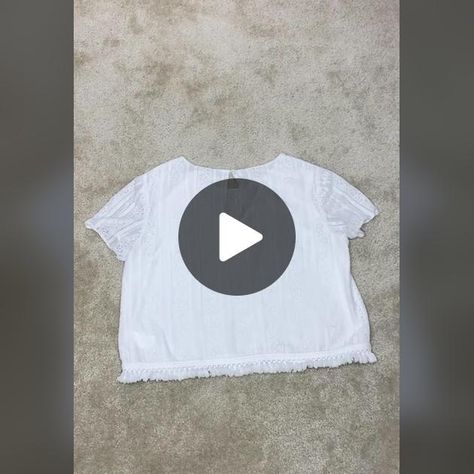 TikTok · LENNIA “Folding Queen 👑” Fold Tank Tops, Crop Top Folding Hacks, Fold Crop Tops, How To Fold Crop Tops, Shirt Sleeve Folding Trick, Versatile Fitted Foldover Top, Twitter Image, Queen, Crop Tops