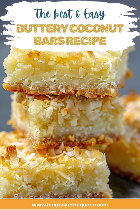 Graham Cracker Coconut Bars, Homemade Coconut Bars, Sweets With Coconut, Coconut Bar Cookies, Coconut Butter Bars 12 Tomatoes, Easy Coconut Dessert Recipes, Dream Bars Recipe Coconut, Best Coconut Desserts, Recipes Using Sweetened Coconut