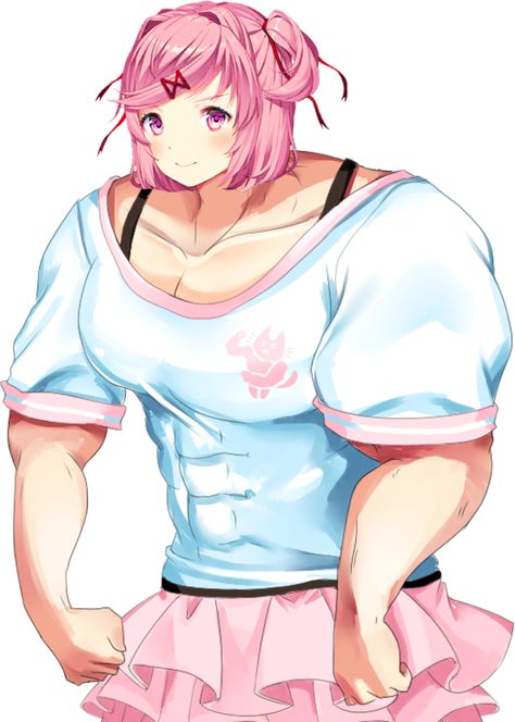 Buff Girl, Natsuki Ddlc, Doki Doki Literature Club, Doki Doki, Literature Club, Im Sorry, Literature, Anime