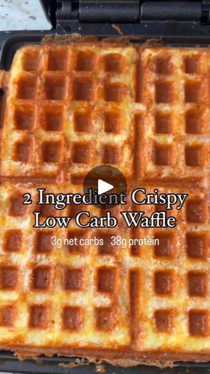 7.7K views · 268 reactions | 😋 The CRISPIEST waffle that is just 2 ingredients, 3g net carbs and 38g protein for the entire thing!
📸 @tasteslovely

🥗 Get your FREE keto recipes cookbook 🎯>> Link in Bio  @simple.keto.recipes

INGREDIENTS
-2 eggs
-1 cup shredded cheddar or mozzarella cheese

DIRECTIONS
1. Heat your waffle iron.
2. Beat the eggs, add the shredded cheese, stir to fully combine.
3. Add to your waffle iron. Cook until CRISPY! About 5-8 minutes depending on your waffle iron.
4. Remove the waffle and cool on a wire rack for 1-2 minutes. This is essential! The cheese crisps up as it cools.
5. Enjoy the WHOLE thing for just 3g net carbs and 38g of protein!

🥗 Get your FREE keto recipes cookbook 🎯>> Link in Bio  @simple.keto.recipes

Rest assured, we know what it’s like to need Totinos Pizza, Best Keto Pancakes, Keto Crackers, Keto Waffles, Low Carb Waffles, Crispy Waffle, High Carb Foods, Keto Journey, Cheese Crisps