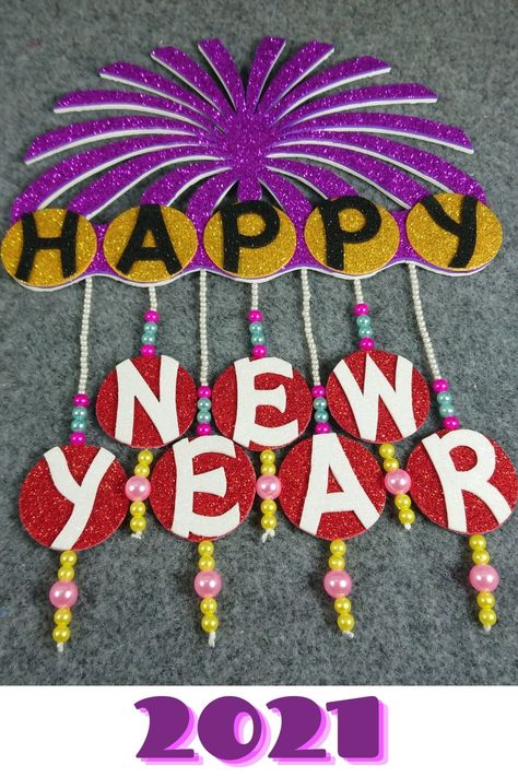 Happy New Year Board Decoration Ideas For School, New Year Display Board Ideas, Happy New Year School Decoration, Newyear Decoration Ideas Diy, Happy New Year Board Decoration, New Year Board Decorations For School, Happy New Year Bulletin Boards, New Year Bulletin Board Ideas, New Year Bulletin Board