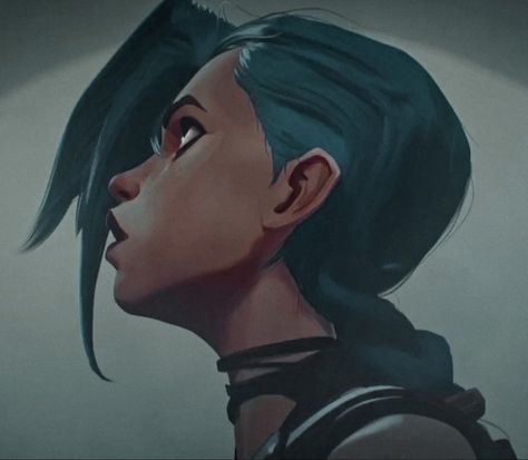 Jinx Arcane Side Profile, Jinx Side Profile, Arcane Side Profile, Arcane Screenshots, Arcane Screencaps, Harry Potter Art Drawings, Arcane Jinx, Jinx Arcane, League Of Legends Game