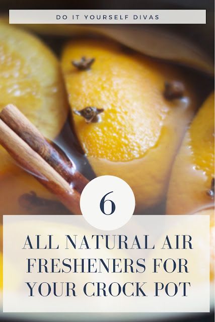 do it yourself divas: DIY Crock Pot Natural Air Fresheners - So Long Sniffles Natural Air Freshener Diy, Homemade Scents, Air Freshener Recipes, Cinnamon Smell, Simmer Pot Recipes, Christmas Scent, Room Deodorizer, Diy Essential Oil Recipes, Diy Air Freshener