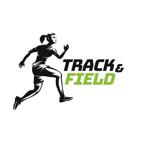 Flat design track and field logo templat... | Free Vector #Freepik #freevector #logo #sport #run #running Track And Field Logo, Logo Sport, Track And Field, Flat Design, Logo Templates, Graphic Resources, Vector Free, Track, Running