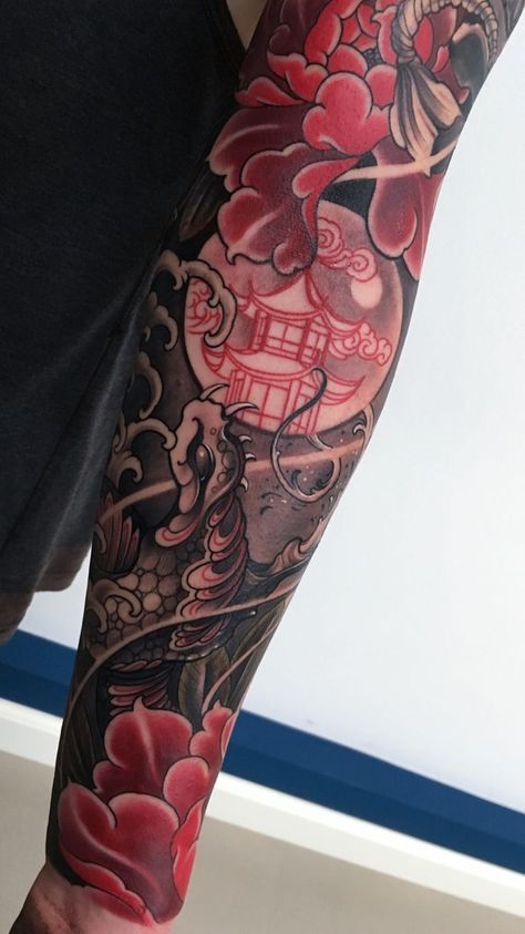 Yakuza Style Tattoo, Tattoo Crane, Karp Koi, Mangas Tattoo, Tattoo Snake, Tattoo Placements, Polynesian Tattoos, Geometric Tattoos, Irezumi Tattoos