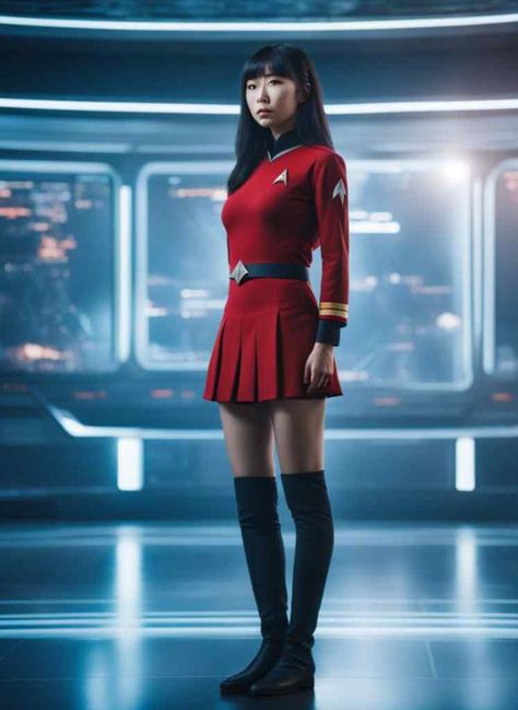 120 Best Star Wars Halloween Costumes 2024 31 Star Trek Cosplay Female, Star Trek Costume Women, Star Trek Female, Star Trek Outfits, Star Wars Costumes Diy, Star Wars Halloween Costumes, Star Trek Costume, Female Costume, Star Trek Uniforms