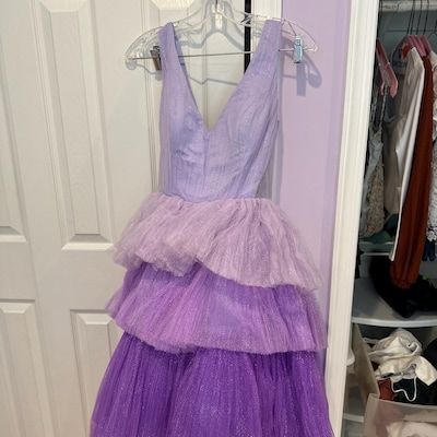 Taylor Swift Enchanted Dress, Taylor Swift Enchanted, Speak Now Era, Enchanted Dress, Purple Prom, Cupcake Dress, Purple Prom Dress, Event Dress, Speak Now