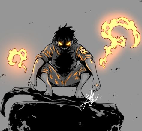 Shinra Manga Colored, Anime Pfp Fire Force, Fire Force Manga Shinra, Shinra Manga Icon, Fire Force Pfp Manga, Fire Force Manga Icons, Fire Force Manga Colored, Fire Force Tattoo Ideas, Fire Force Art