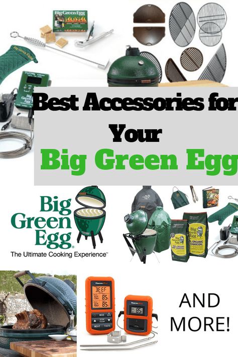 Green Egg Accessories, Big Green Egg Table Plans, Big Green Egg Accessories, Egg Accessories, Big Green Egg Table, Egg Bbq, Green Egg Bbq, Barbecue Recipes Grill, Big Green Egg Grill