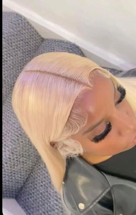 Frontal Install, Frontal Wig Hairstyles, Wig Install, Quick Weave Hairstyles, 613 Blonde, Hair Twist Styles, Pretty Braided Hairstyles, Dope Hairstyles, Hair Laid