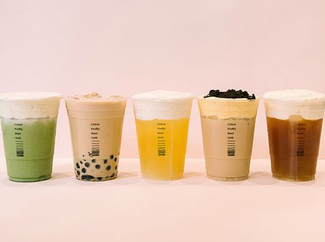 Almond Jelly, Melon Tea, Cheese Tea, Tea Places, Cream Cheese Topping, Trendy Food, Beverage Photography, Yogurt Drinks, Bubble Milk Tea