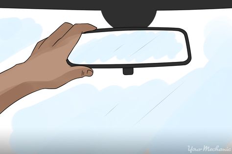 How to Replace a Rearview Mirror Rear View Mirror Illustration, Mirror Illustration, Mirror Drawings, Rear Mirror, Prom Date, Comic Ideas, Cruel Summer, Design 101, 2023 Vision Board