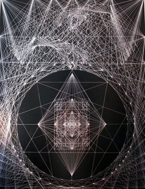 Scared Geometry, Key Of Life, Sacred Geometry Art, Geometry Art, Visionary Art, Sacred Art, Flower Of Life, Spiritual Art, String Art