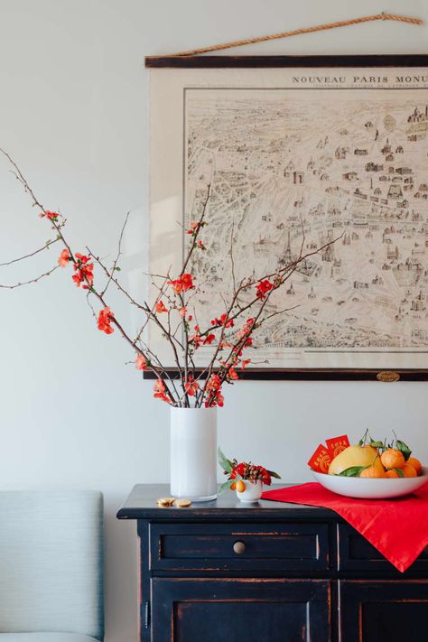 How I’m Creating My Own Lunar New Year Traditions with My Family | Kitchn New Year Traditions, New Years Dinner, New Years Traditions, Chinese Decor, Lunar Year, Chinese New Year Decorations, Modern Chinese, New Year Decor, Lunar New Year