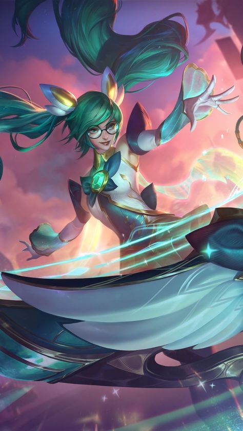 #LeagueOfLegends #StarGuardian #Sona #GameArt Star Guardian Sona, Star Guardian Skins, League Of Legends Wallpaper, League Of Legends Art, League Legends, Lol Champions, Star Guardian, League Of Legends Memes, League Of Legends Characters