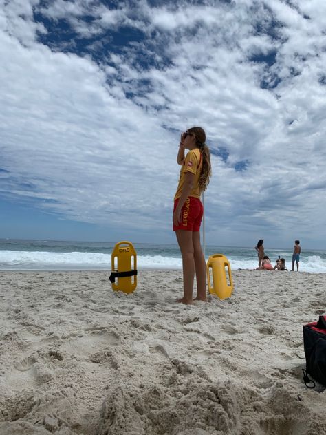 #lifeguard Lifeguard Aesthetic Beach, Summer Lifeguard Aesthetic, Beach Lifeguard Aesthetic, Lifeguarding Aesthetic, Lifesaving Sport, Life Guard Aesthetic, Female Lifeguard, Lifeguard Aesthetic, Surf Lifesaving