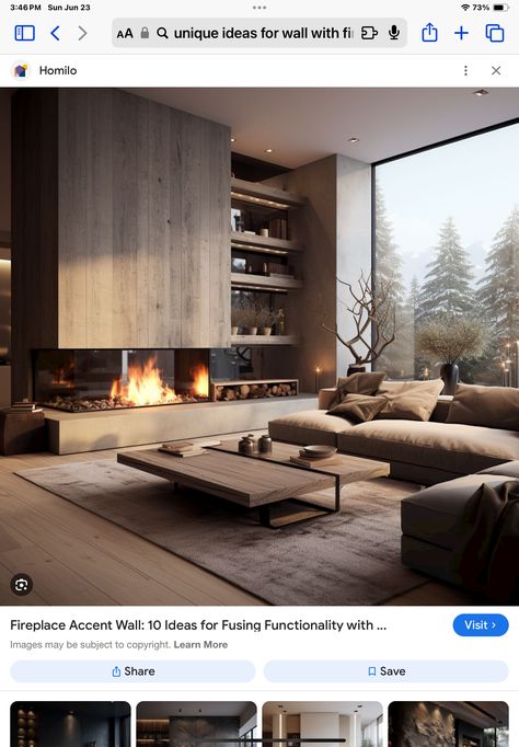 Living Room With Chimney Wall, Accent Wall Above Fireplace, Hotel Lobby Fireplace, Painting Above Fireplace, Gas Fireplace Wall, Open Space Living Room And Kitchen, Horizontal Fireplace, Mantle With Tv, Modern Gas Fireplace