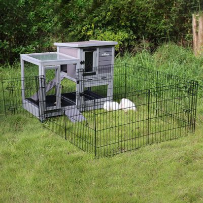 Bunny Pen Outdoor, Outdoor Bunny Enclosure, Bunny House Outdoor, Outdoor Bunny Habitat, Rabbit Breeding Cages, Free Roam Rabbit Set Up, Outdoor Rabbit Enclosure, Free Roam Bunny Set Up, Outdoor Pet Enclosure Rabbit