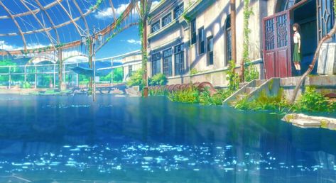 Suzume Scenery, Suzume Wallpaper, Anime Universe, Abandoned Town, Wallpaper Notebook, Random Anime, Art Films, Cards Ideas, Wallpaper Pc