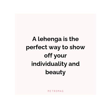 Find the perfect lehenga caption for your Instagram post! Get inspired by these lehenga quotes and captions to make your post stand out. See all quotes and captions on https://metromag.com/lehenga-quotes/ Chaniya Choli Caption, Chaniya Choli Captions For Instagram, Lehenga Quotes, Lehenga Captions For Instagram, Fashion Captions, Caption For Girls, Small Business Instagram, Ig Captions, Business Instagram